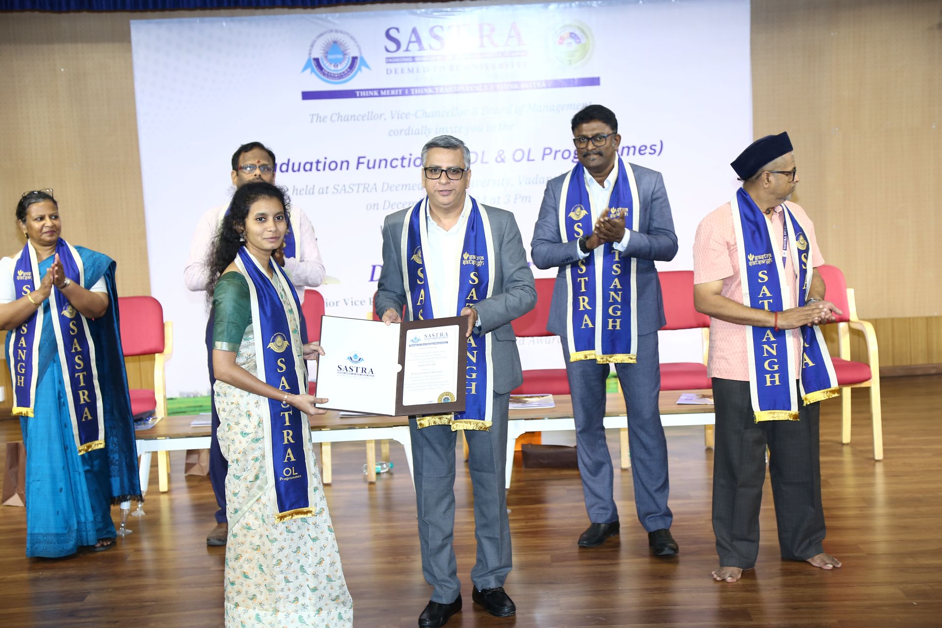Sastra HCL Tech graduation day celebration