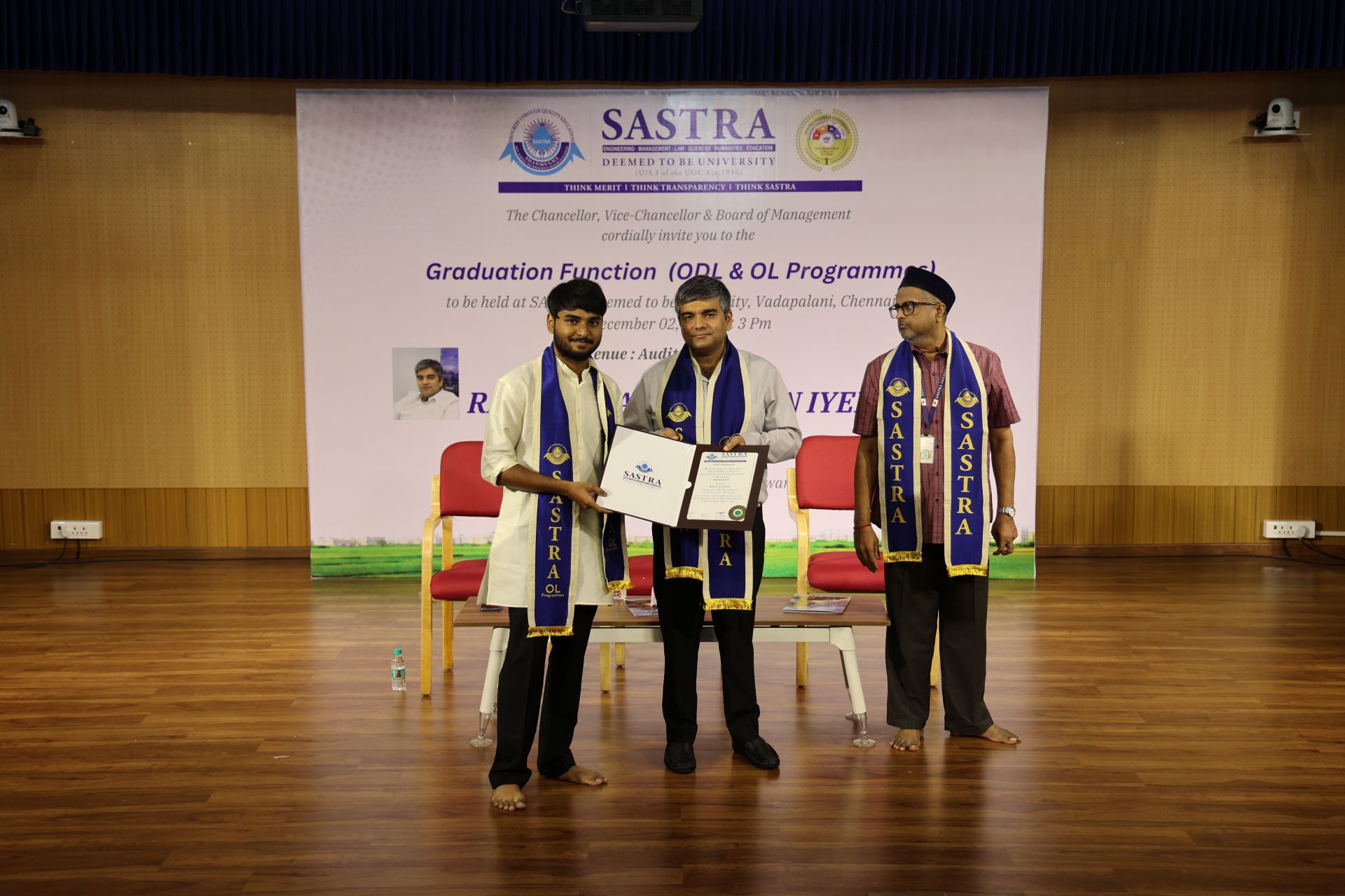 Sastra HCL Tech graduation day celebration