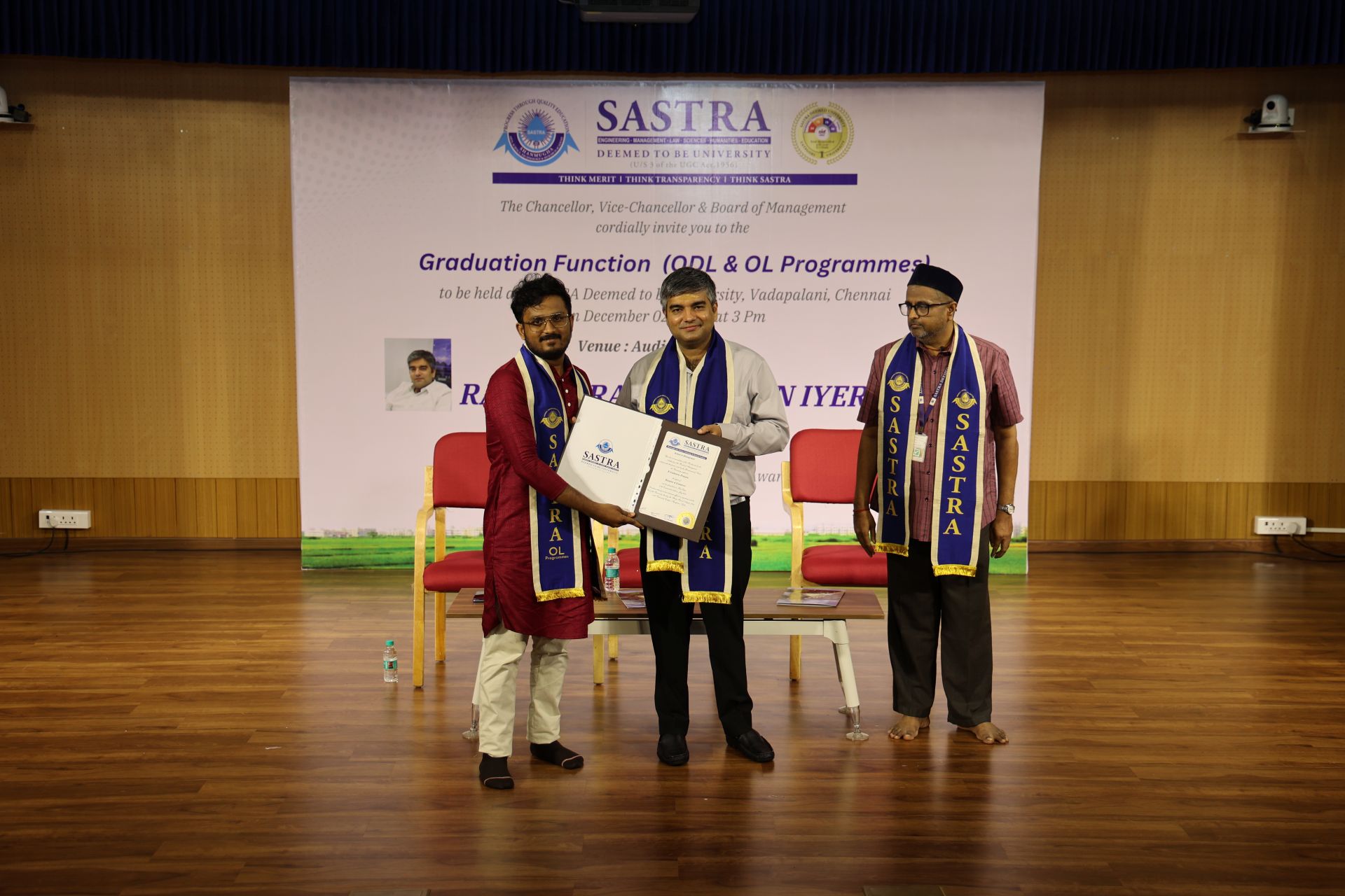 Sastra HCL Tech graduation day celebration