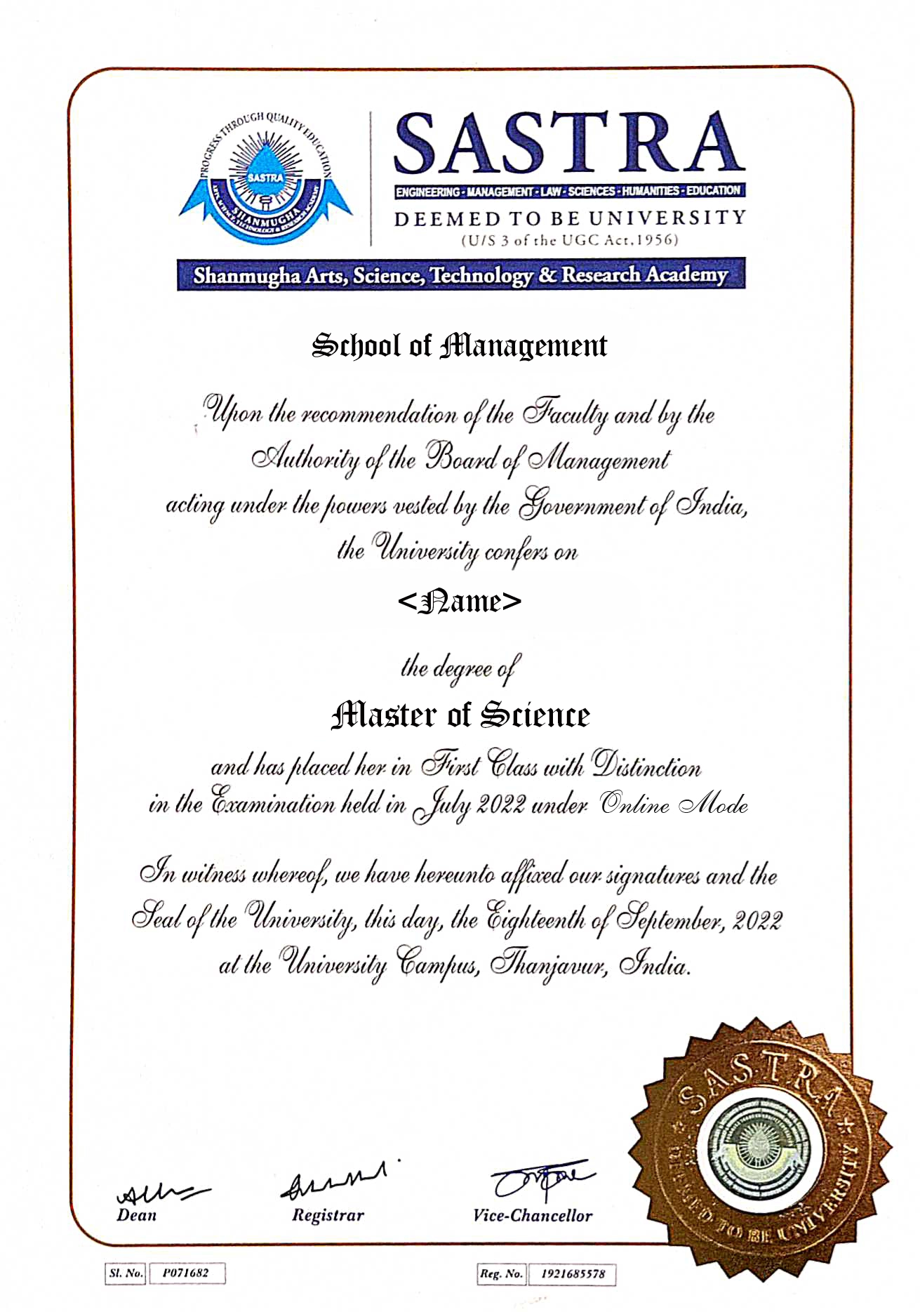 MSc_Sastra_Certificate